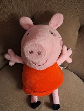Peppa Pig Plush in ReD dress